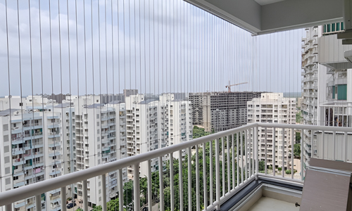 Invisible Grill Installation in Patna - Before & After | Call +91 9525437011